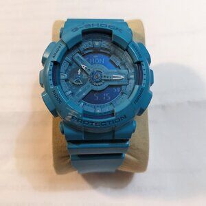 Casio G-Shock GMA-S110CC Men's Blue Ana-Digi Quartz Watch